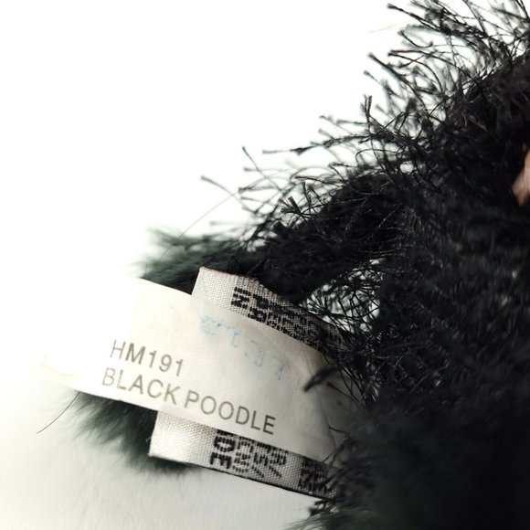 Ganz Black Poodle Webkinz HM191 Plush Stuffed Animal Toy No Code - Picture 6 of 7